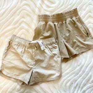 The Children's Place khaki tan uniform shorts